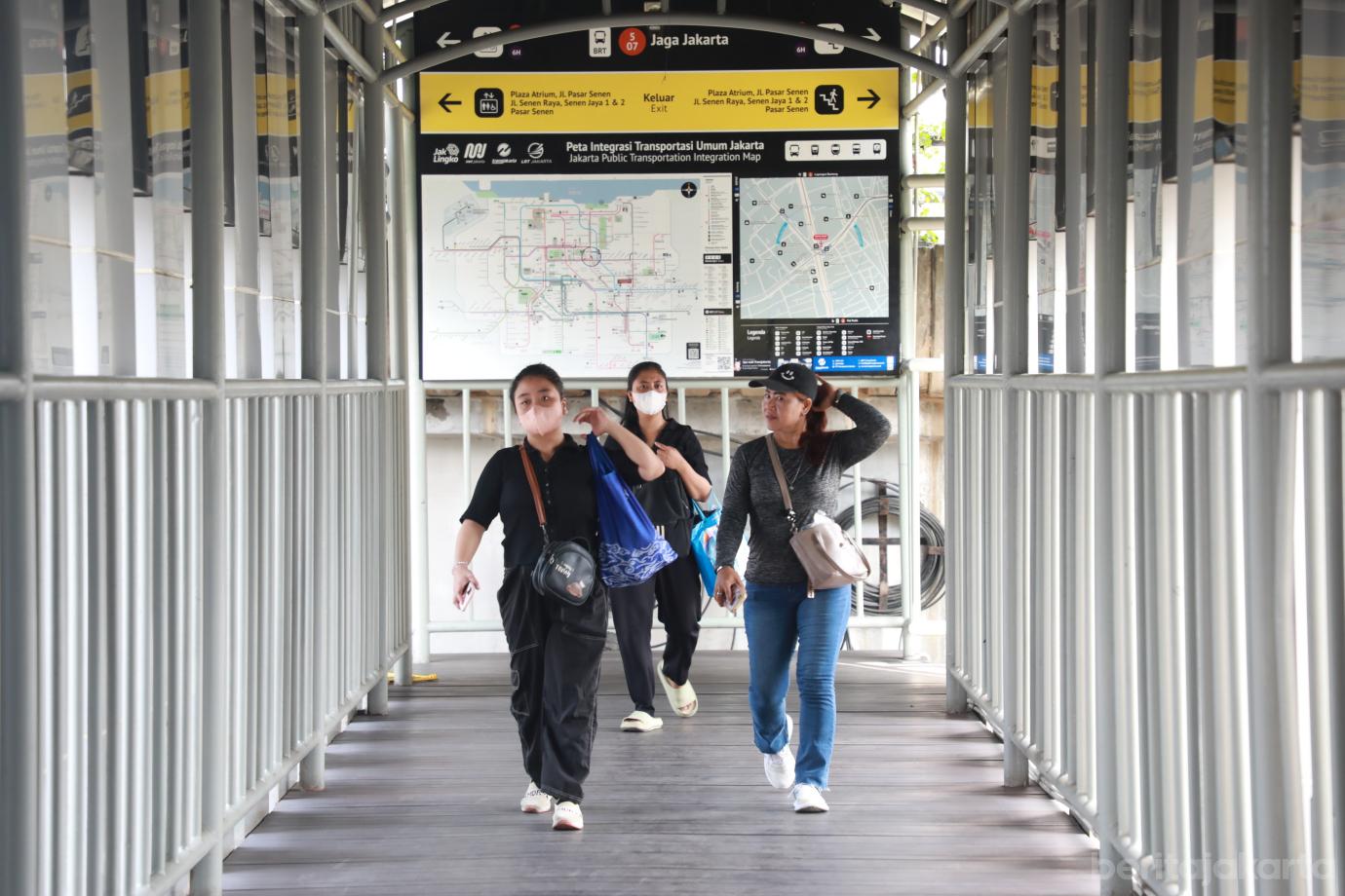 5 jpo senen sentral dibuka lagi