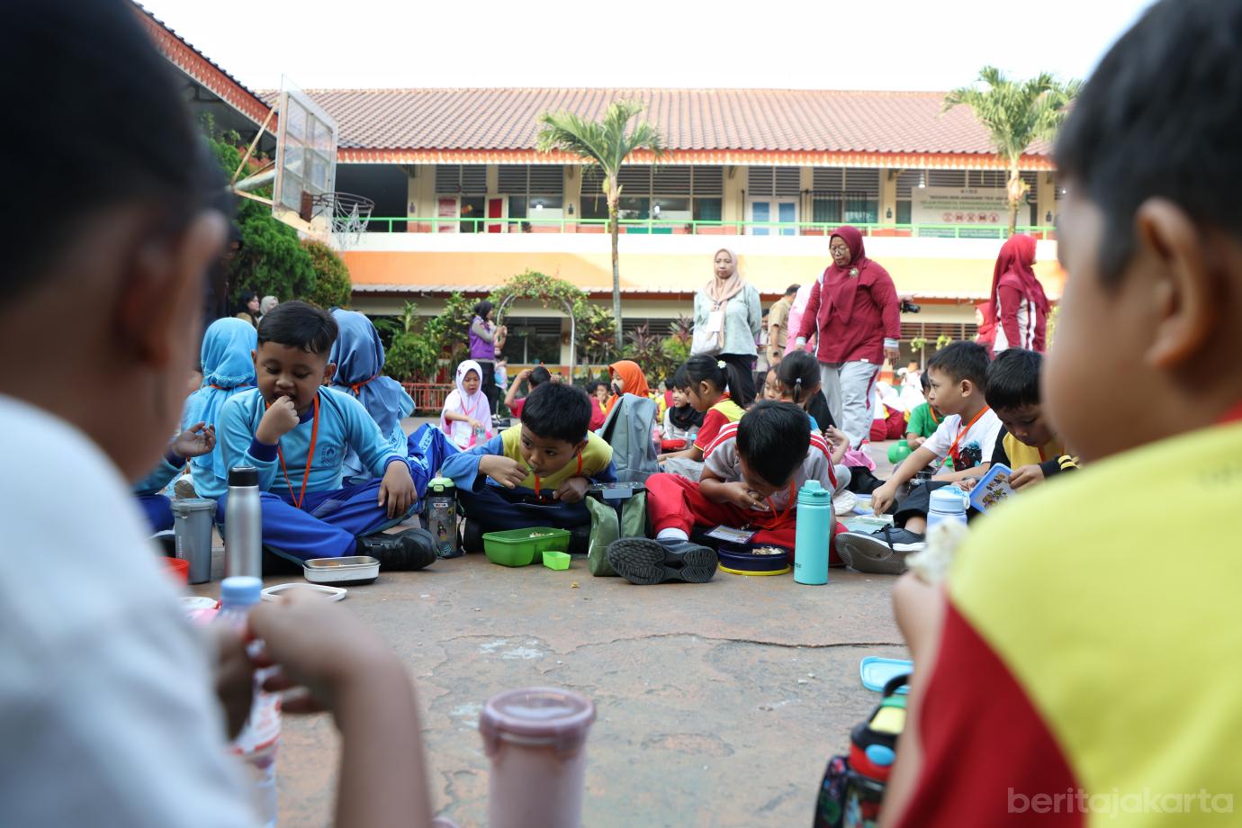 4.Pendampingan di sdn srengseng sawah 15 terus dilakukan