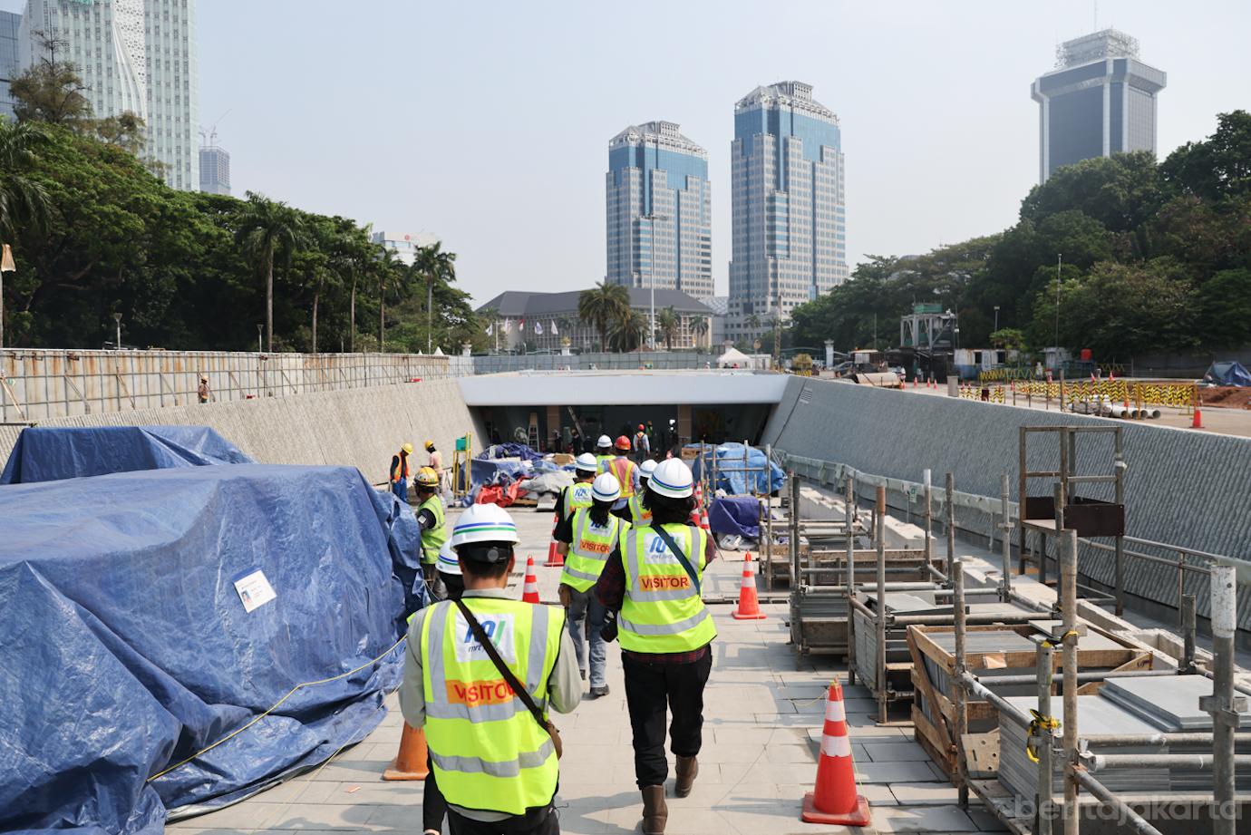Stasiun MRT Monas 6