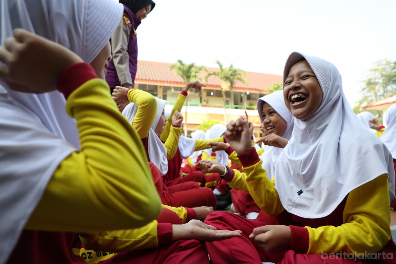 8.Pendampingan di sdn srengseng sawah 15 terus dilakukan