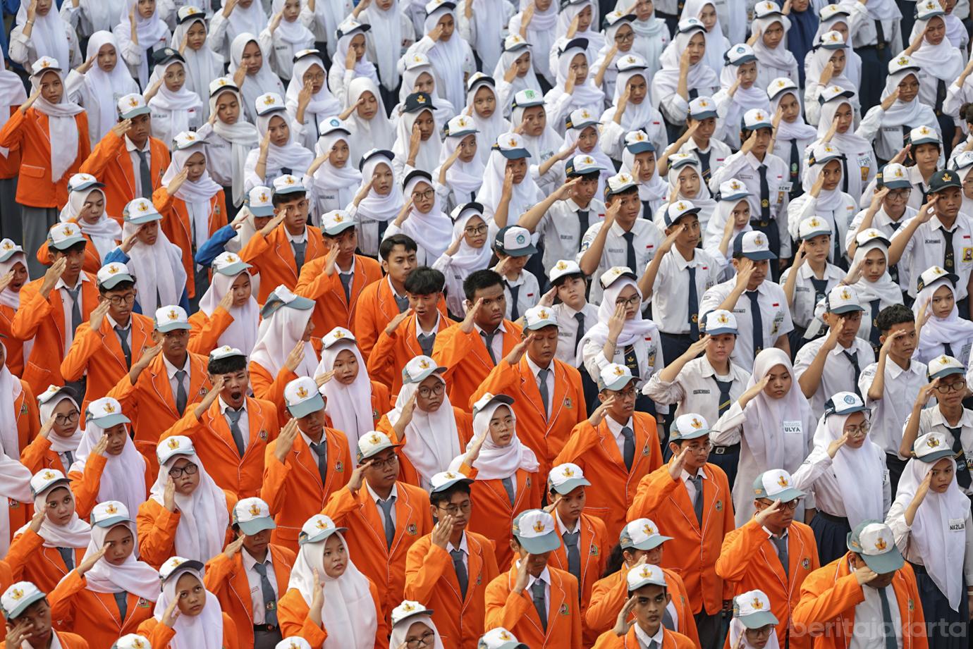 Hari Pertama Sekolah di SMK Negeri 45 Jakarta Barat 3