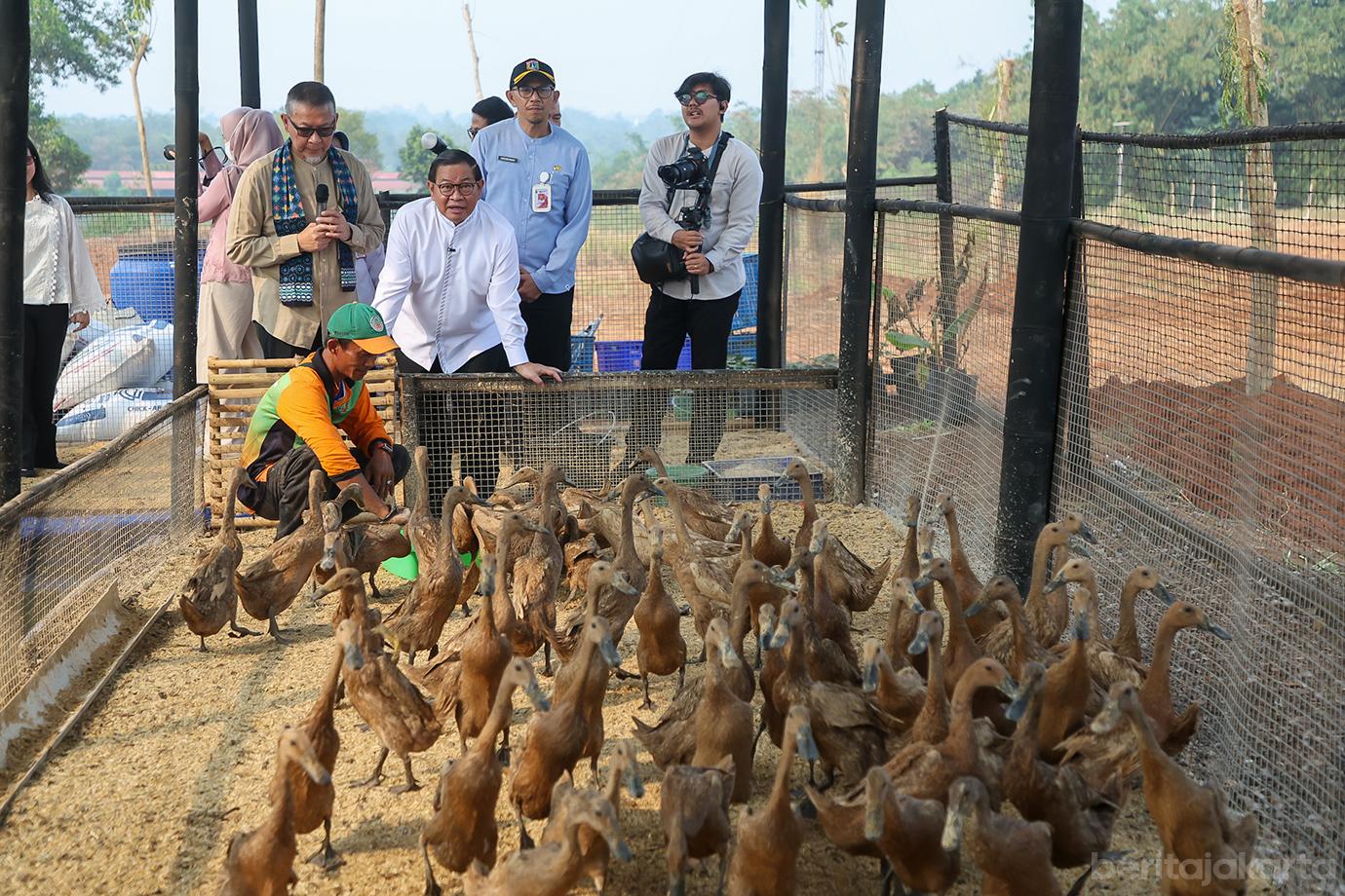 Gub pusat ketahanan pangan banten 04