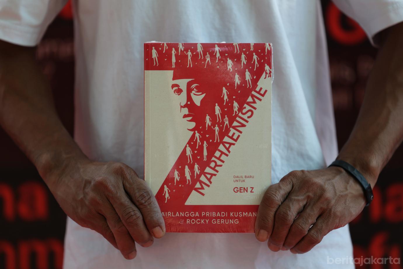 6.Pramono Berikan Sambutan pada Launching dan Diskusi Buku  Maraenisme   Dalil Baru untuk Gen Z