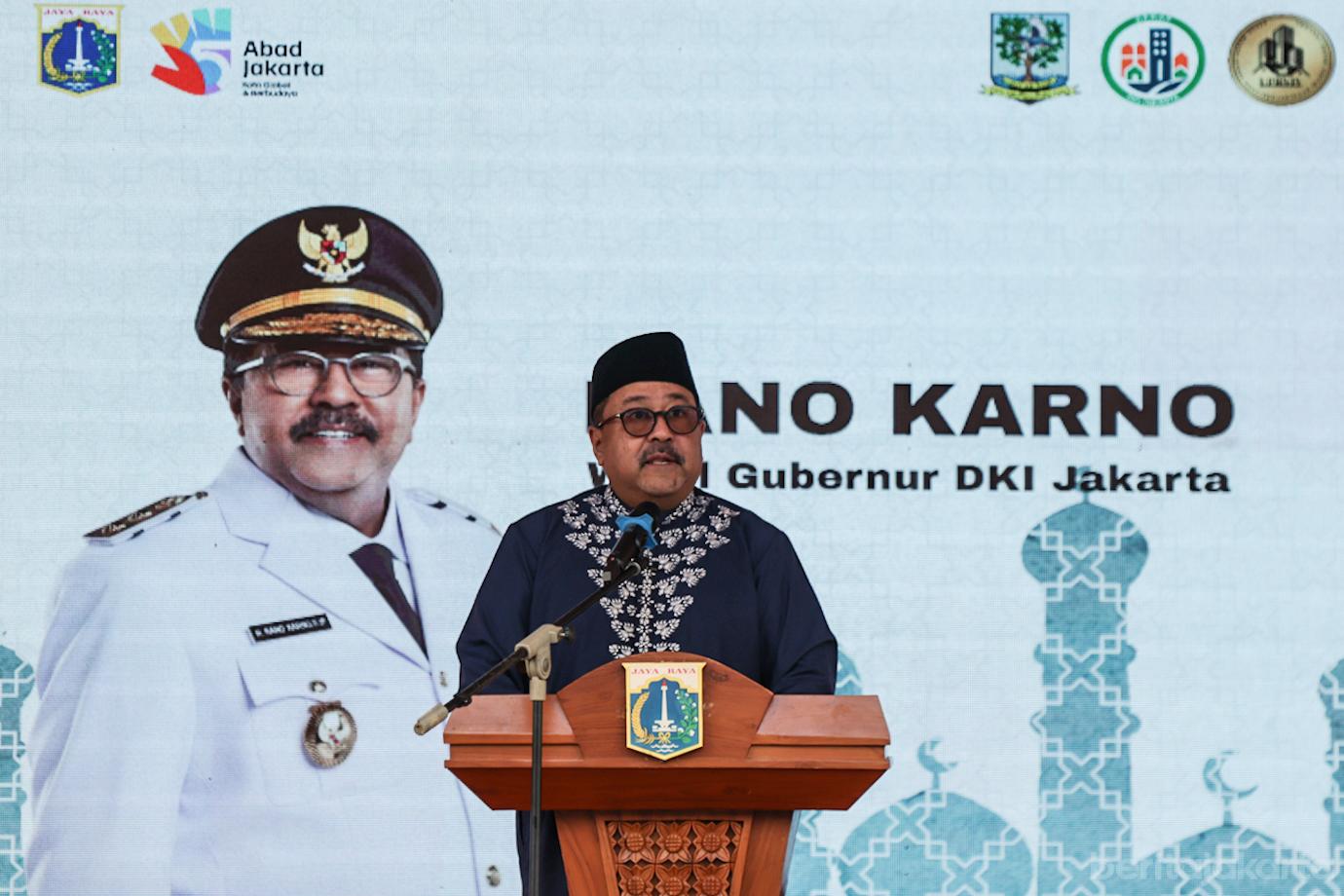 Rano Karno Resmikan Kampung Quran Rusun Penjaringan 2
