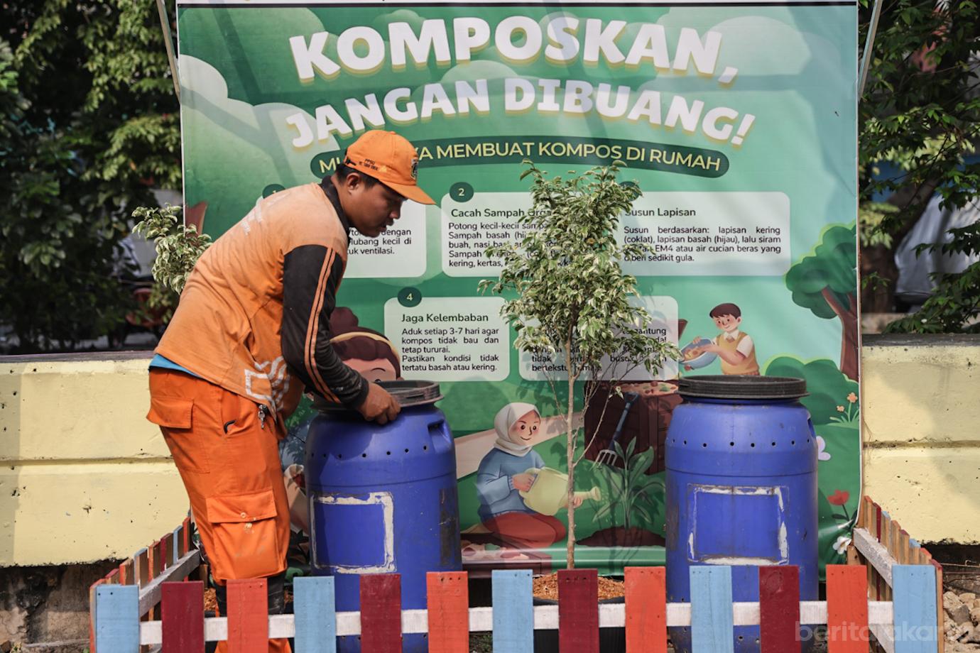 Penataan Bantaran Kali Cagak di Tanah Sereal 2