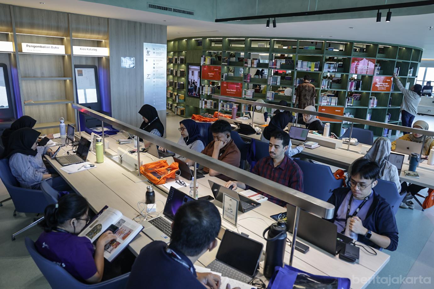 Pengunjung Perpustakaan di Jakarta Capai 913 Ribu 1