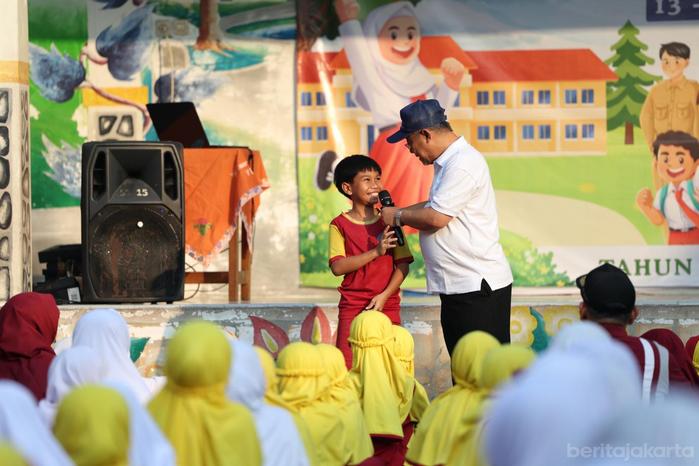 2.Pendampingan di sdn srengseng sawah 15 terus dilakukan