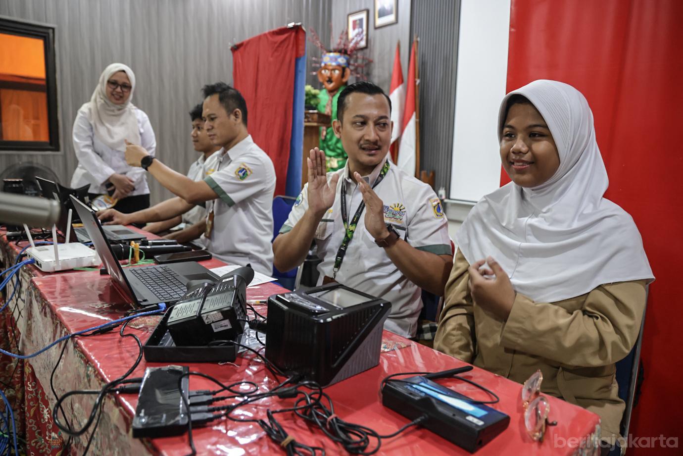 Sudin Dukcapil Jaksel Gelar Laksana Sultan di SMAN 90 Jakarta 2