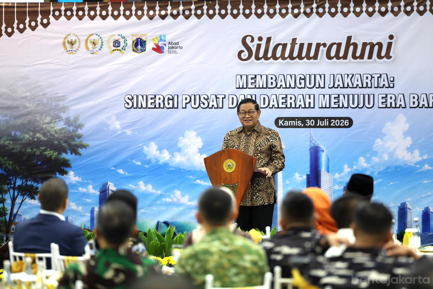 3 silaturahmi esekutif pusat dan daerah