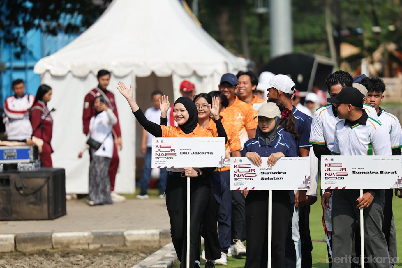 Pembukaan Kejurnas Woodball 7
