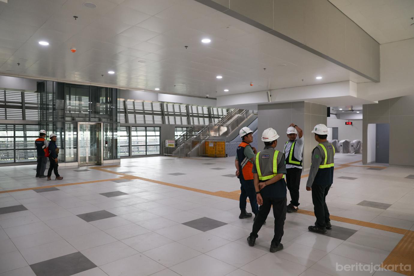 Uji Coba LRT Jakarta 3