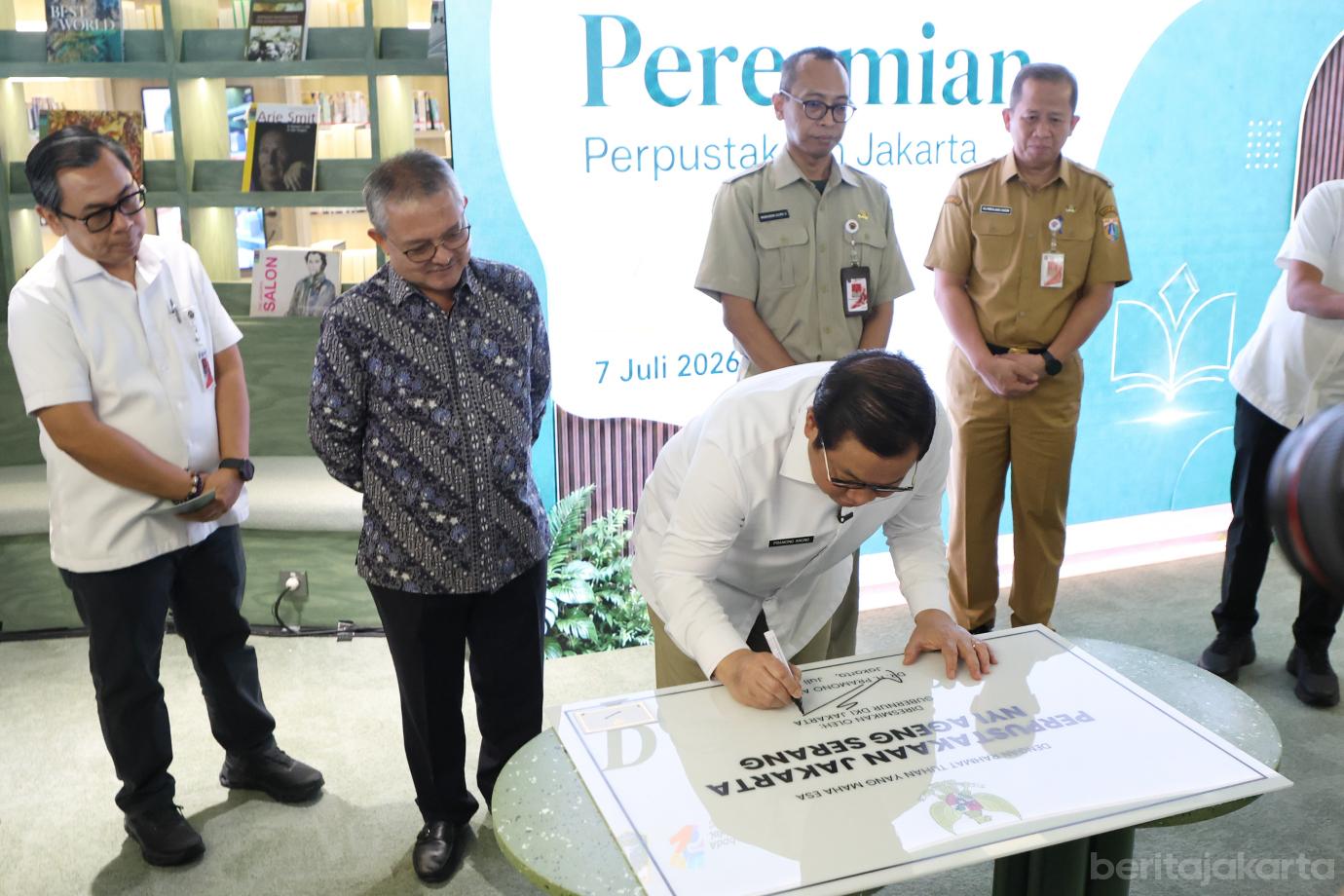 5.Resmi Dibuka, Perpustakaan Jakarta Nyi Ageng Serang Jadi Hub Literasi Baru