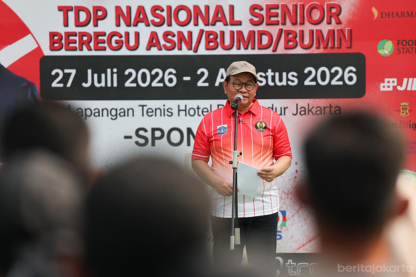 Pembukaan Tenis Piala Gubernur 6