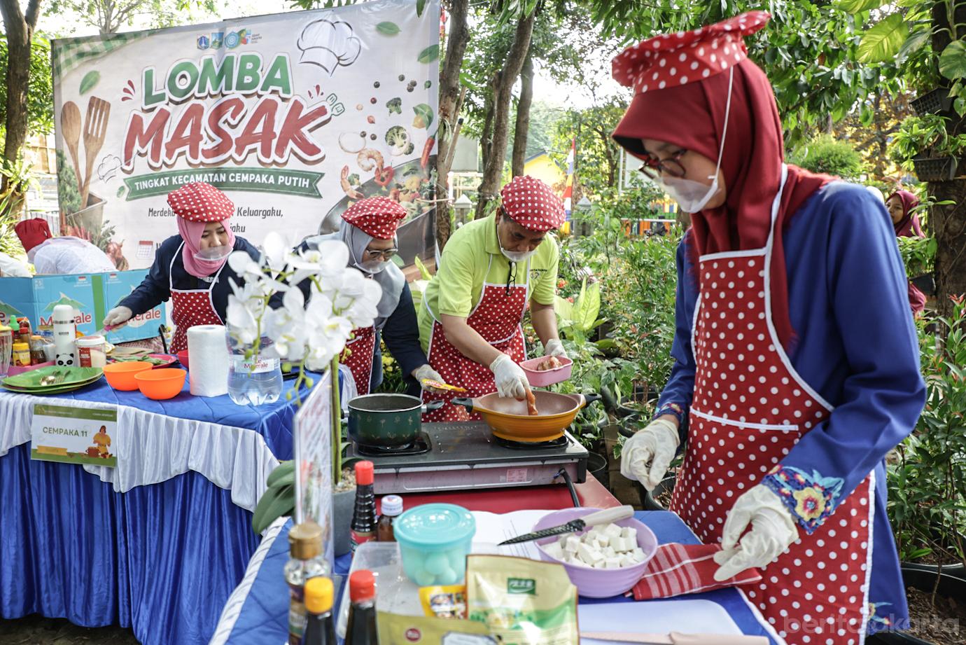 Lomba Memasak Hidangan Sehat di Kecamatan Cempaka Putih 6