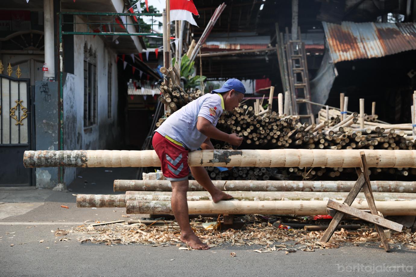 Penjualan Batang Pohon Pinang 3