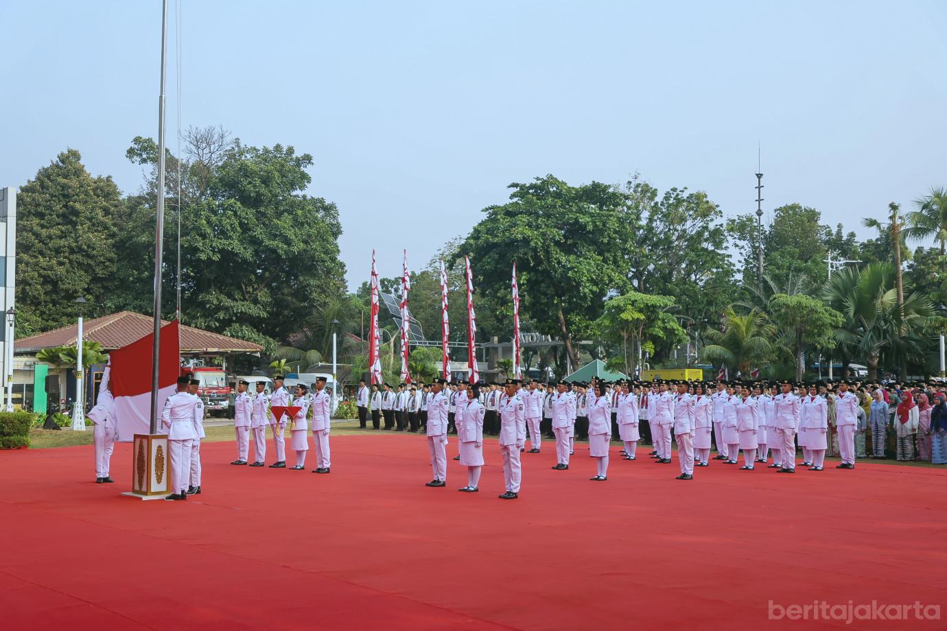 4 upacara hut ke 81 RI