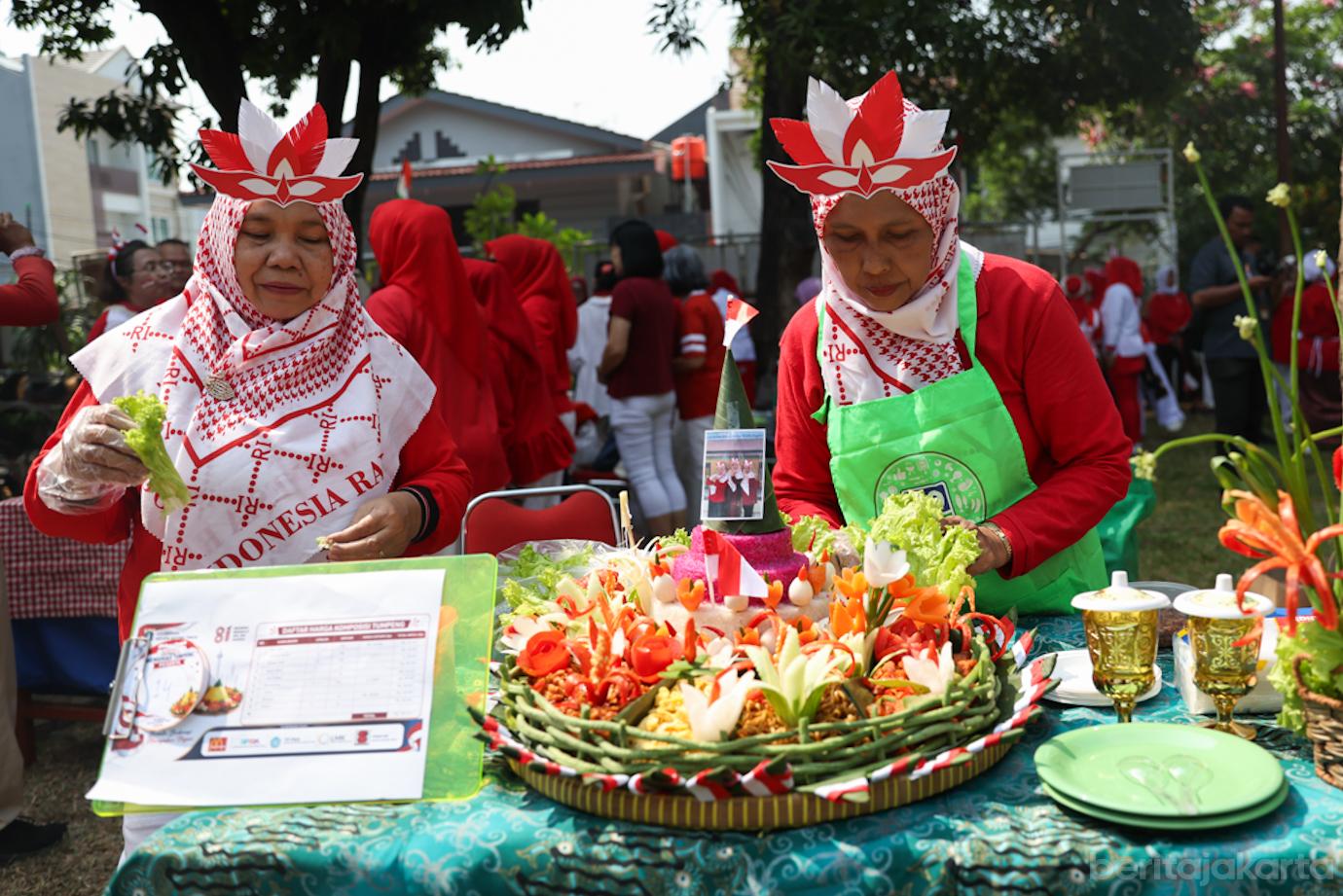 Lomba tumpeng KGT 4