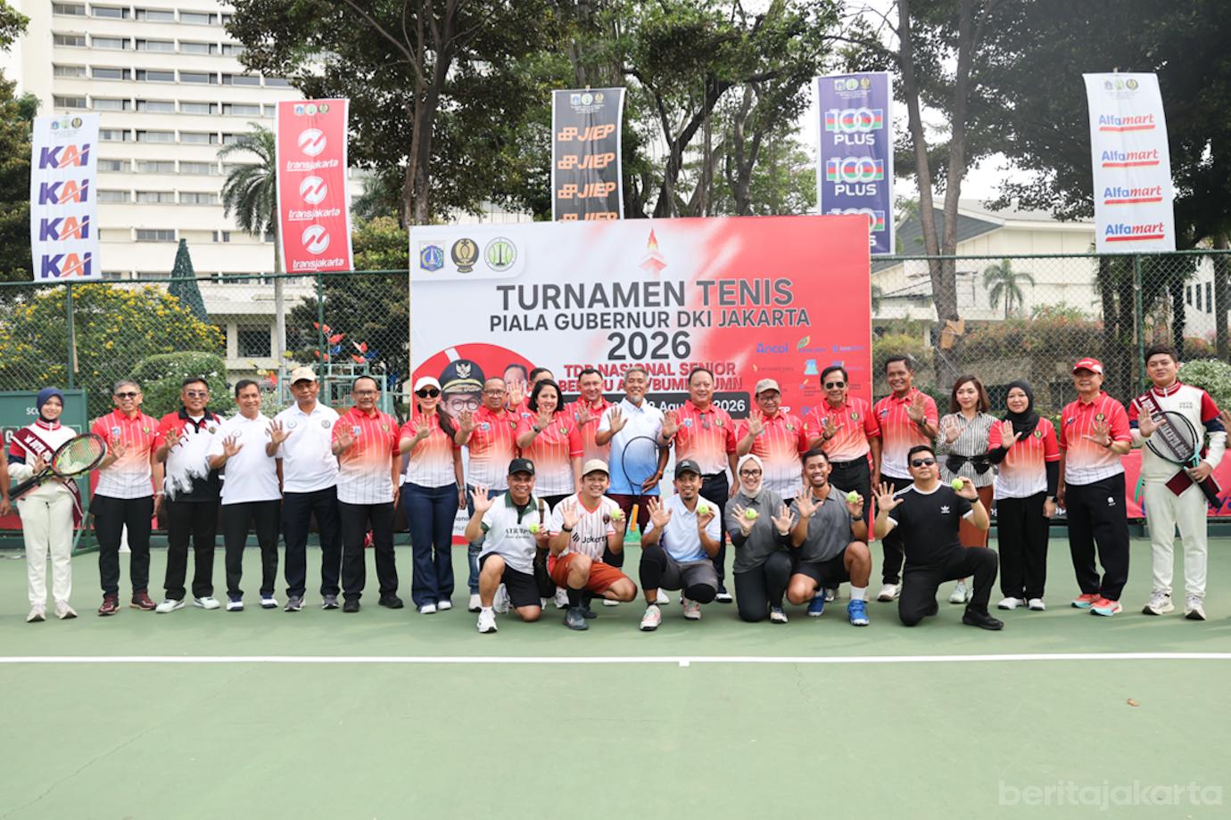 Pembukaan Tenis Piala Gubernur 3