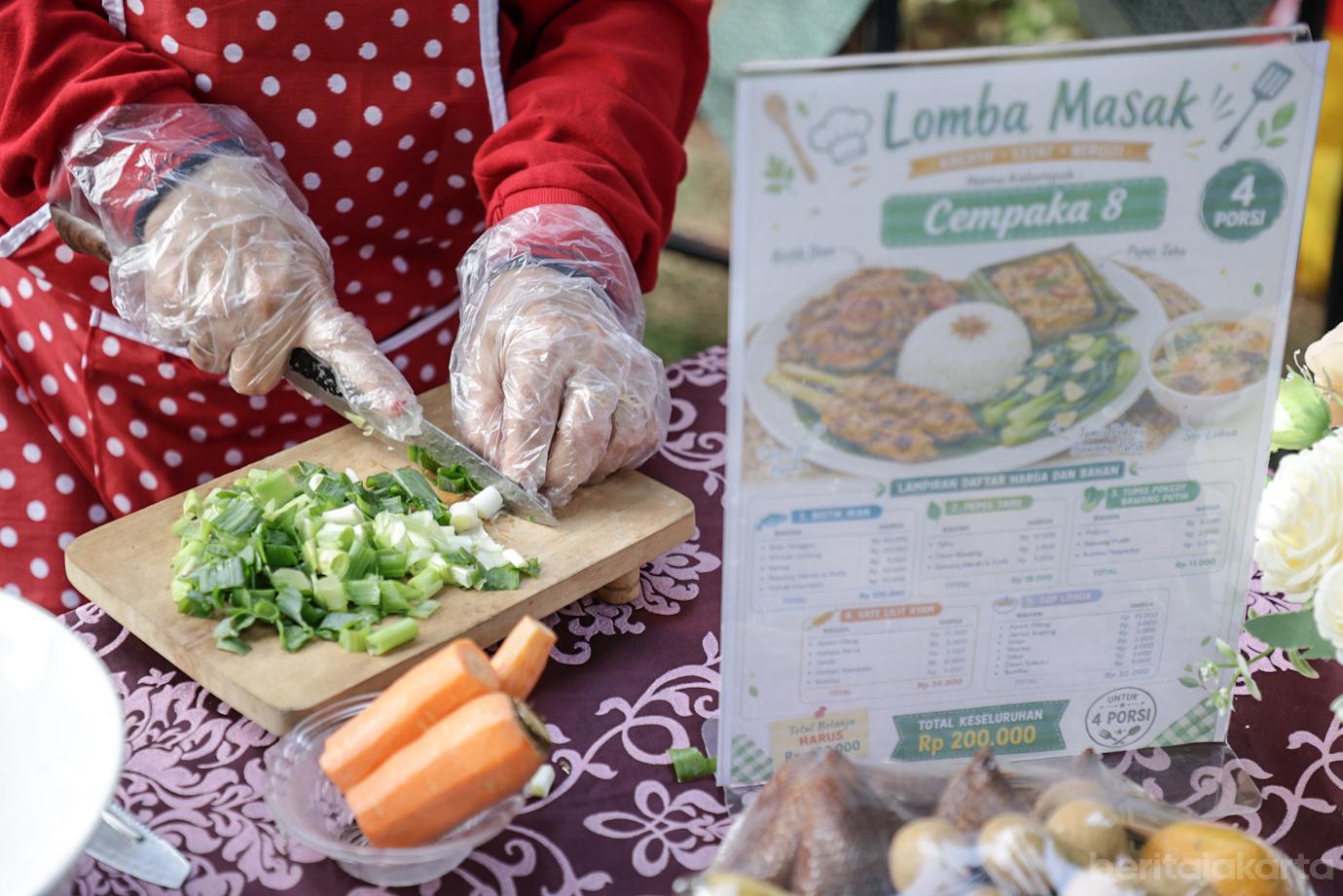 Lomba Memasak Hidangan Sehat di Kecamatan Cempaka Putih 1