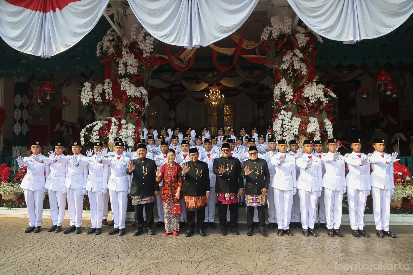 8 upacara hut ke 81 RI