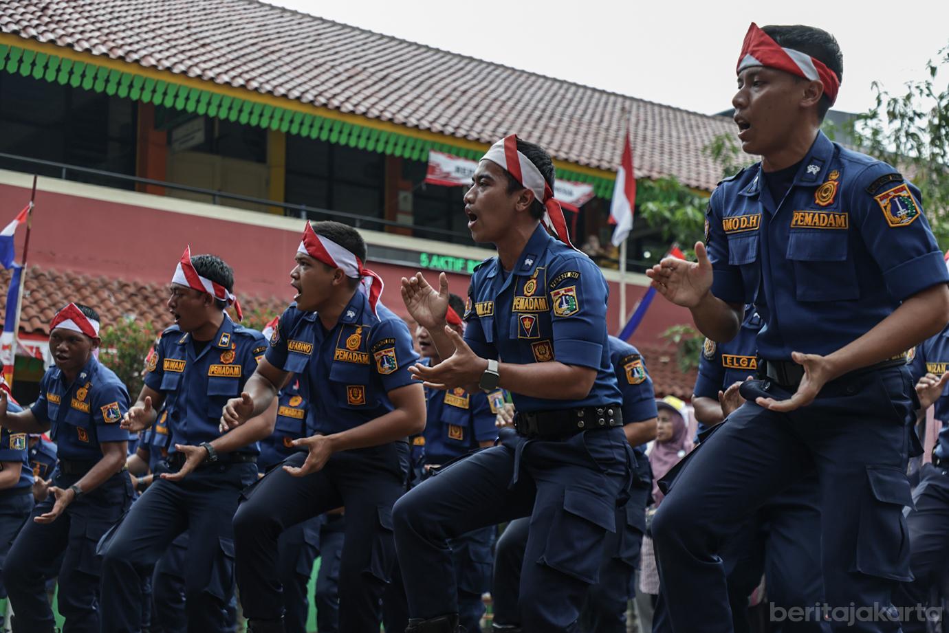Simulasi Penangan Kebakaran di Tambora 1