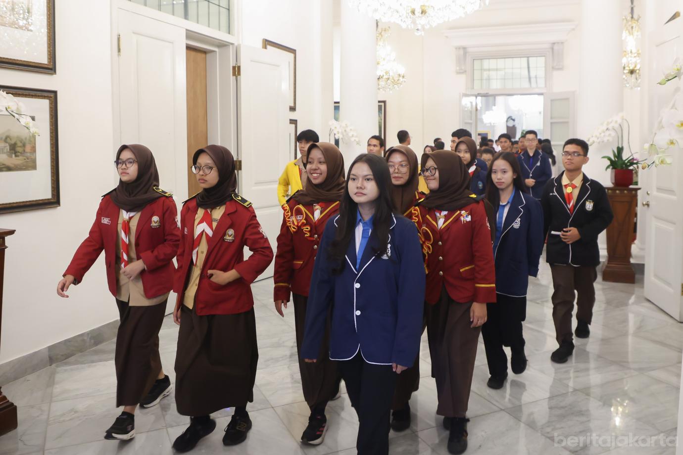 170 kunjungan ketua osis