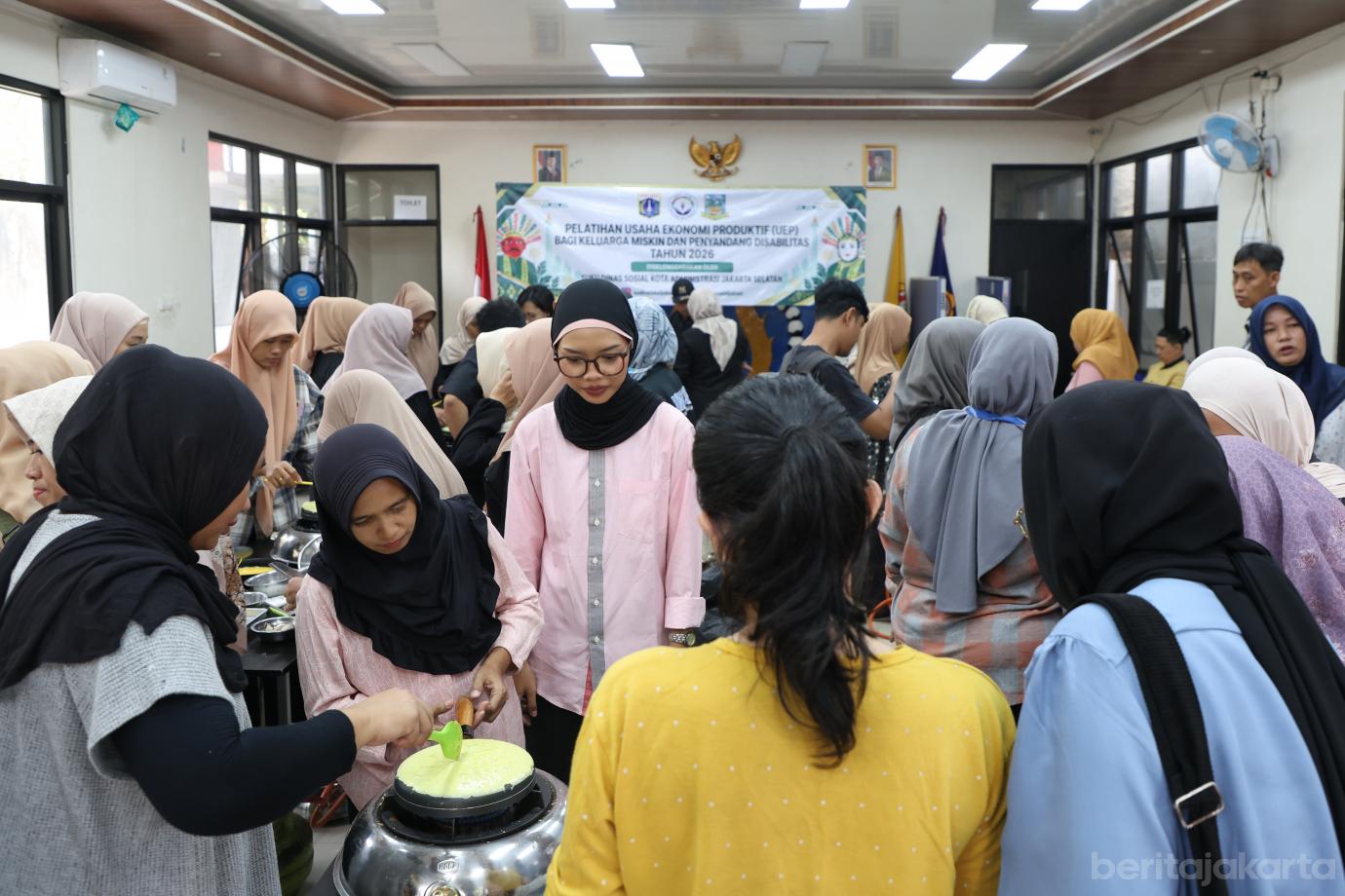 1.Sudinsos Jaksel Gelar Pelatihan UEP bagi Keluarga Miskin dan Penyandang Disabilitas