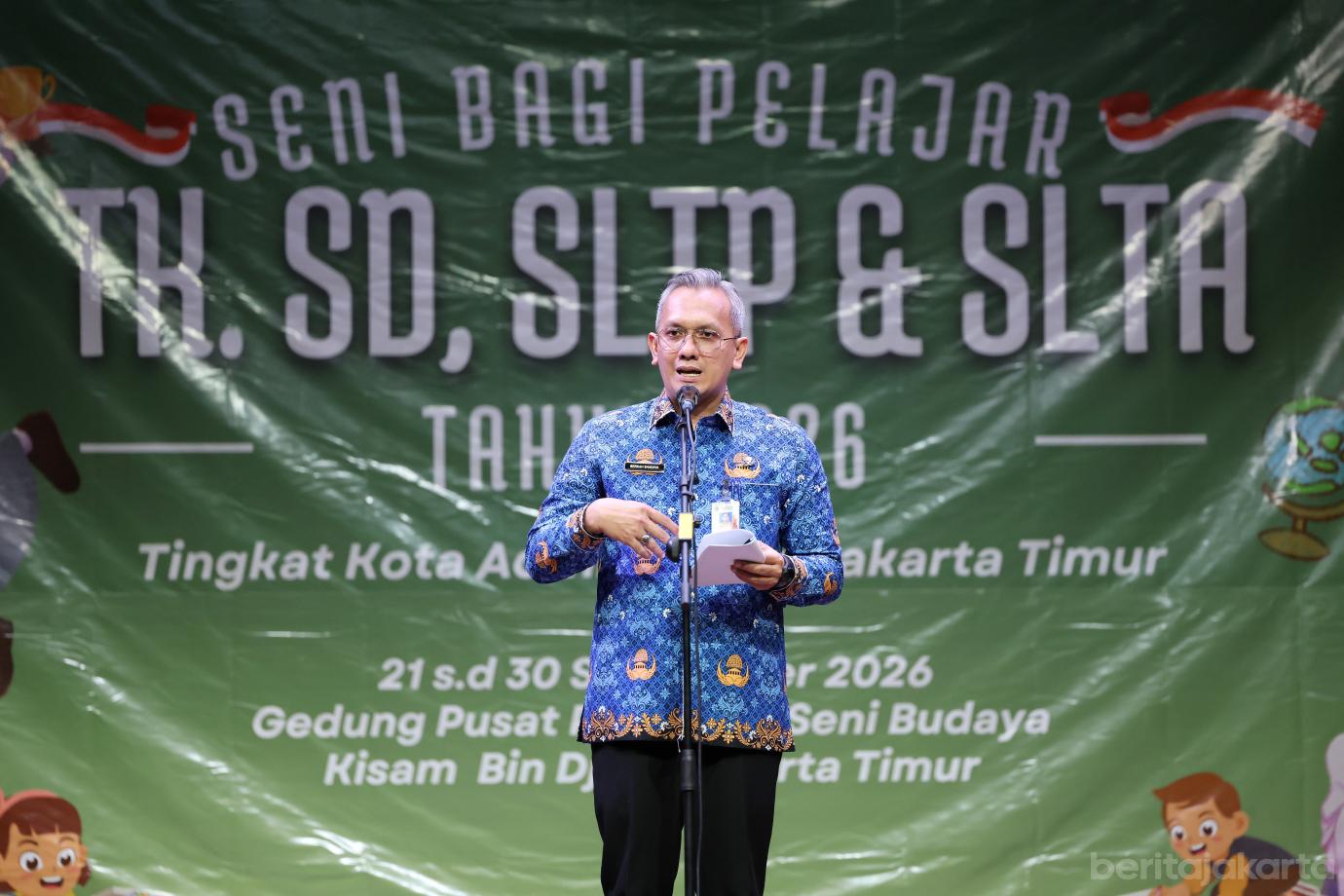 1.Apresiasi dan Kompetisi Seni Bagi Pelajar Jakarta Timur