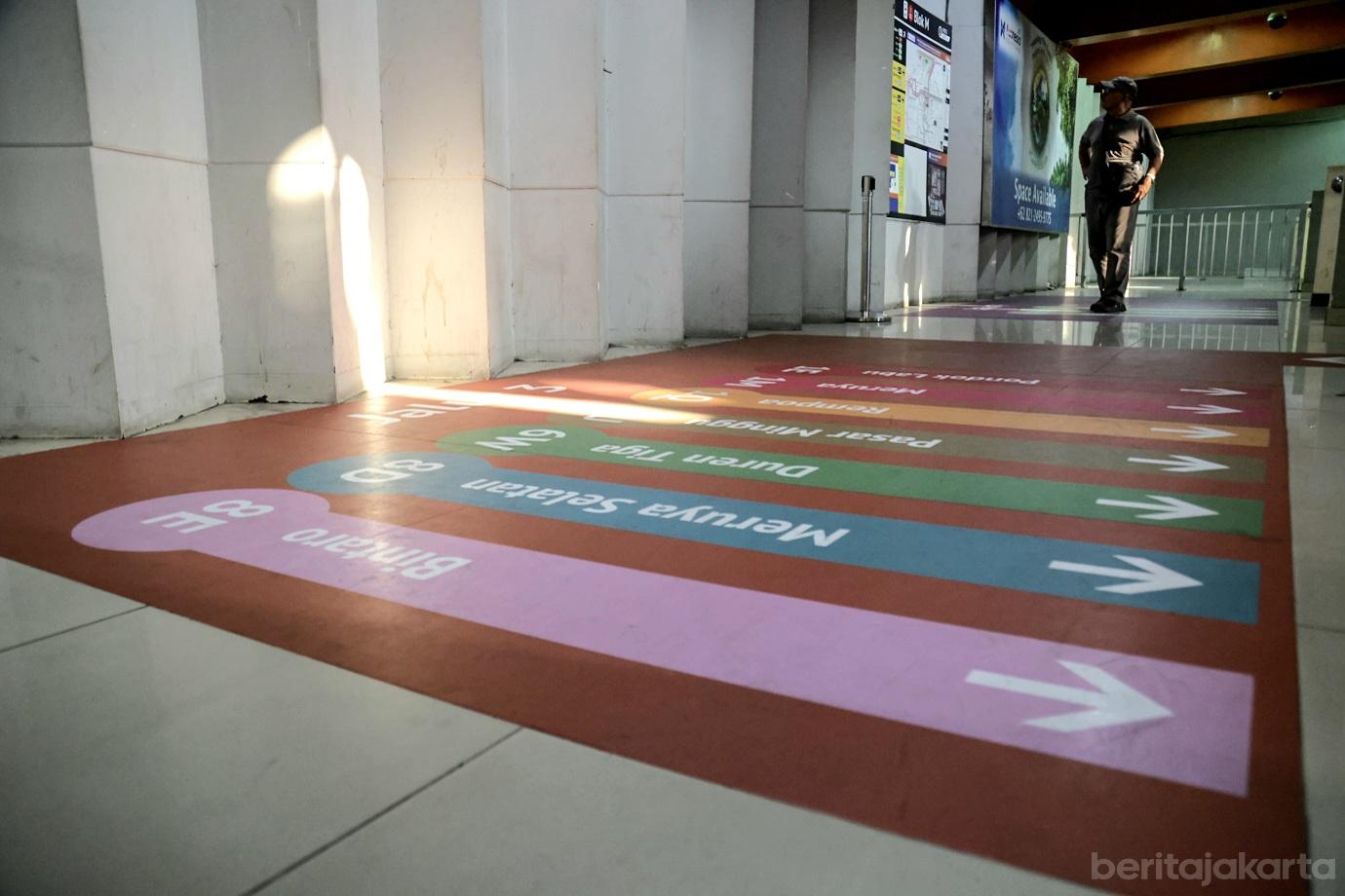 Transjakarta Sediakan Wayfinding di Terminal Blok M 3