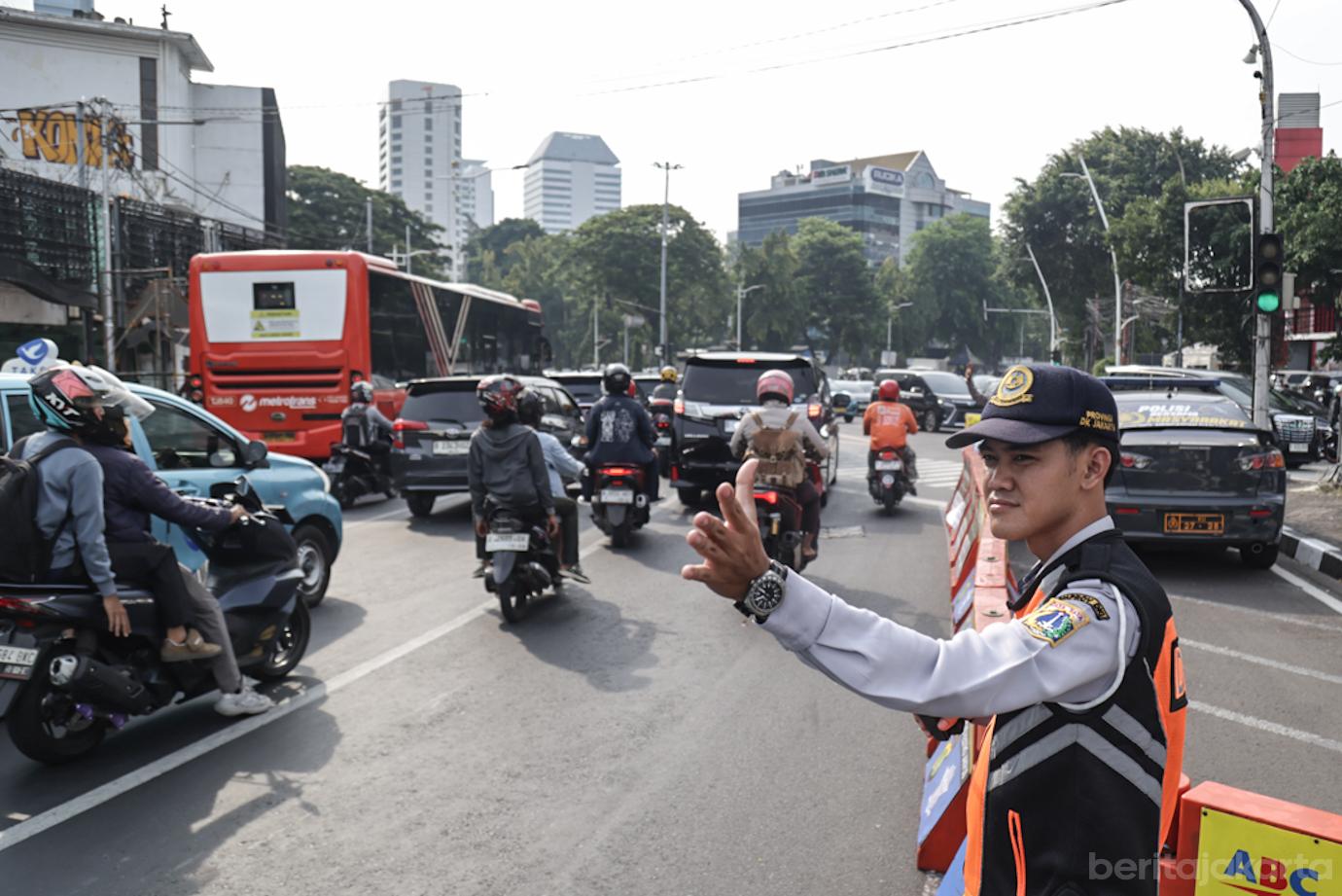 Dishub Kerahkan Seribu Personel Antisipasi Kemacetan saat Aksi Penyampaian Pendapat 1