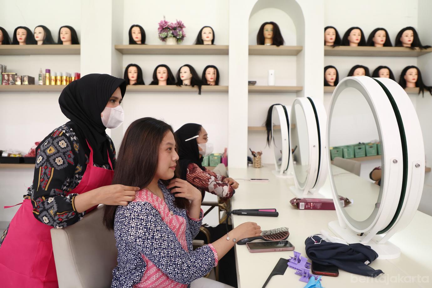 5.Peserta Pelatihan PPKD Jaktim Praktik Langsung ke Masyarakat