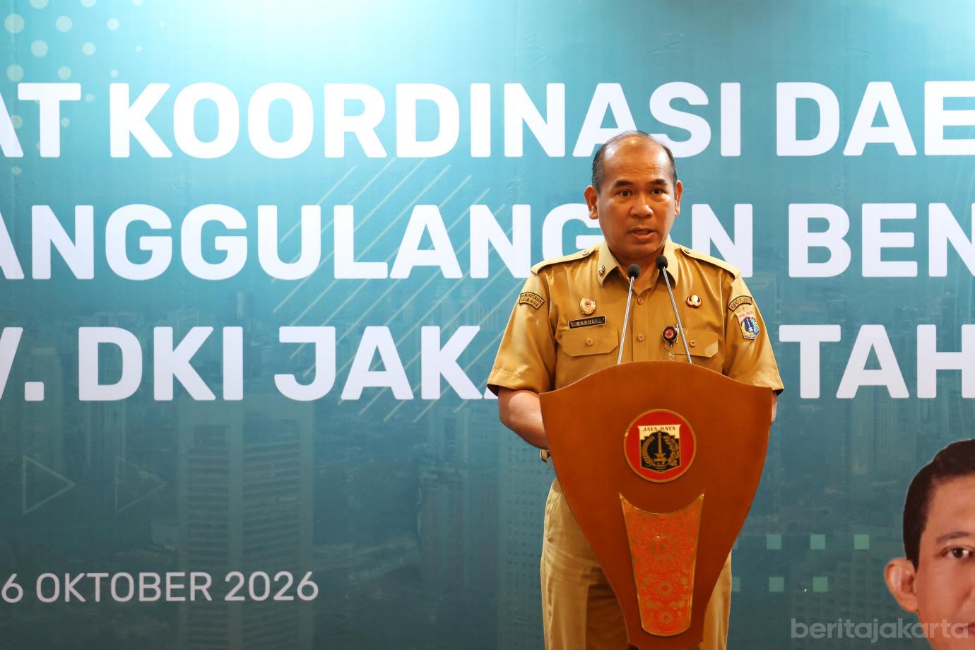2.Buka Rakorda Kebencanaan, Pramono Dorong Penguatan Sinergi dan Kesiapsiagaan