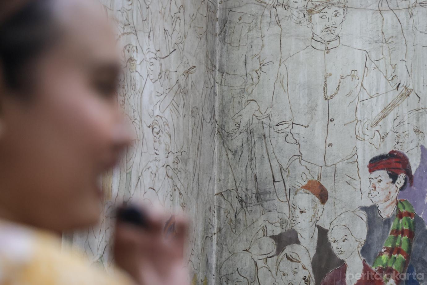 Menelusuri Sejarah dalam Pameran Dibalik Mural Harijadi 3