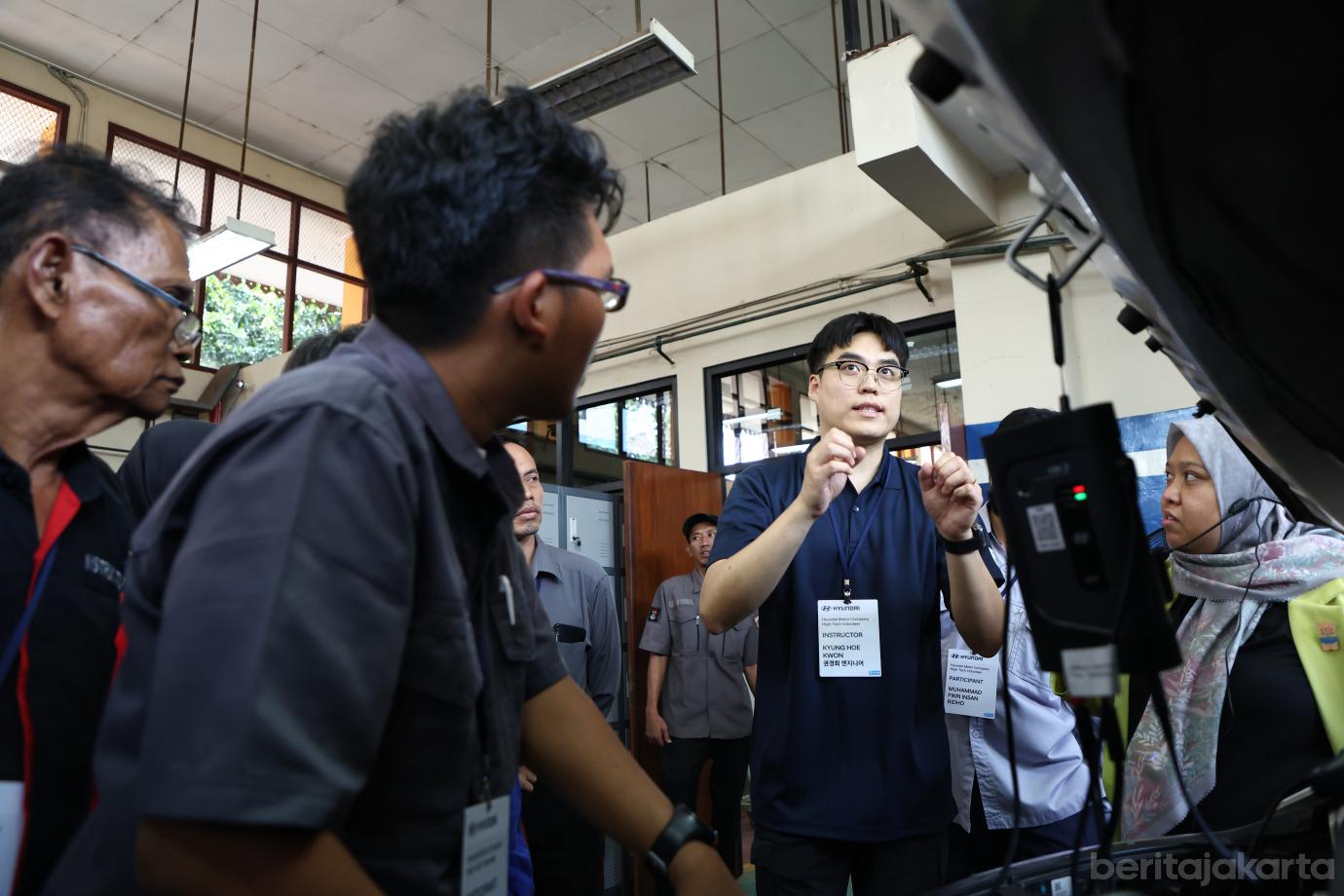 6.PPKPI, Hyundai, dan Plan International Latih 60 Instruktur dan Guru Otomotif