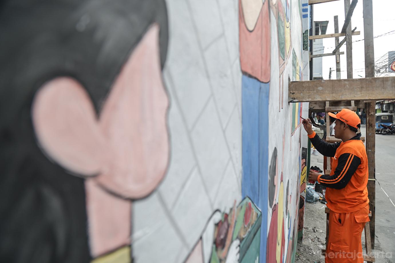 Beautifikasi Kawasan Mangga Besar IX Usung Konsep Pilah Sampah 2