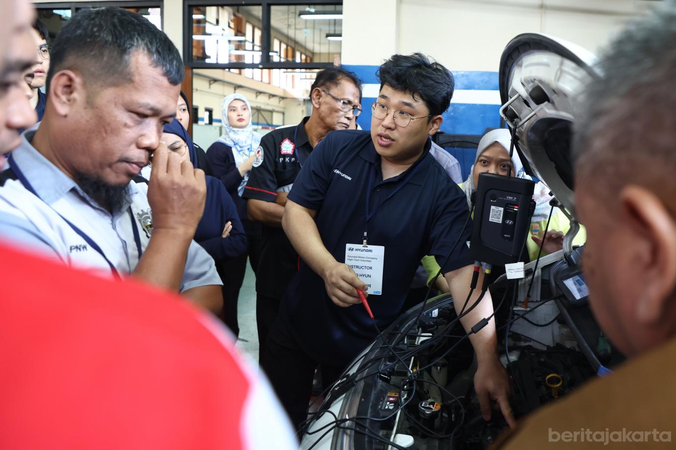 4.PPKPI, Hyundai, dan Plan International Latih 60 Instruktur dan Guru Otomotif