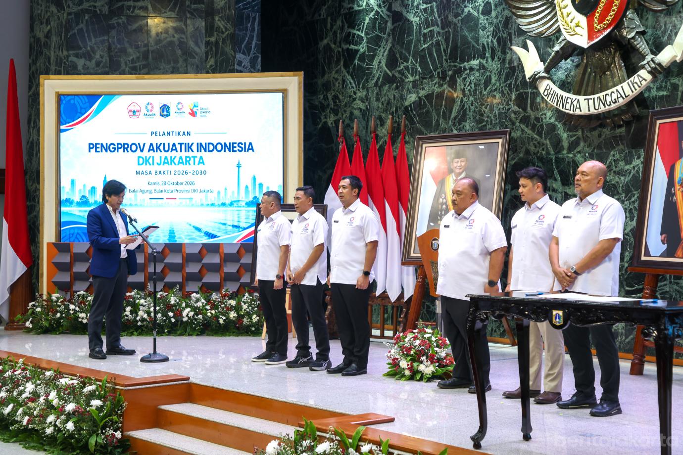4 pelantikan pengprov akuatik