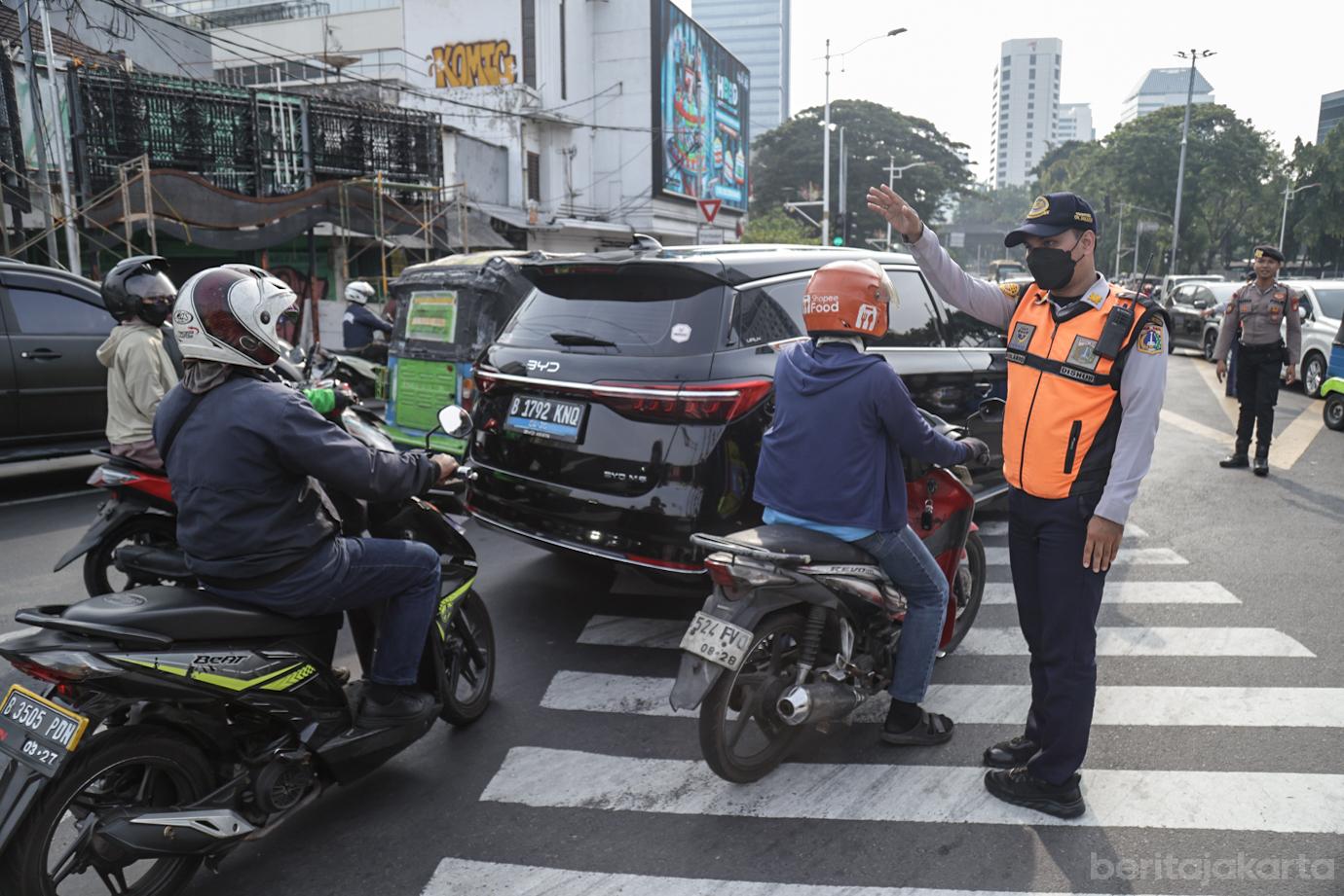 Dishub Kerahkan Seribu Personel Antisipasi Kemacetan saat Aksi Penyampaian Pendapat 4