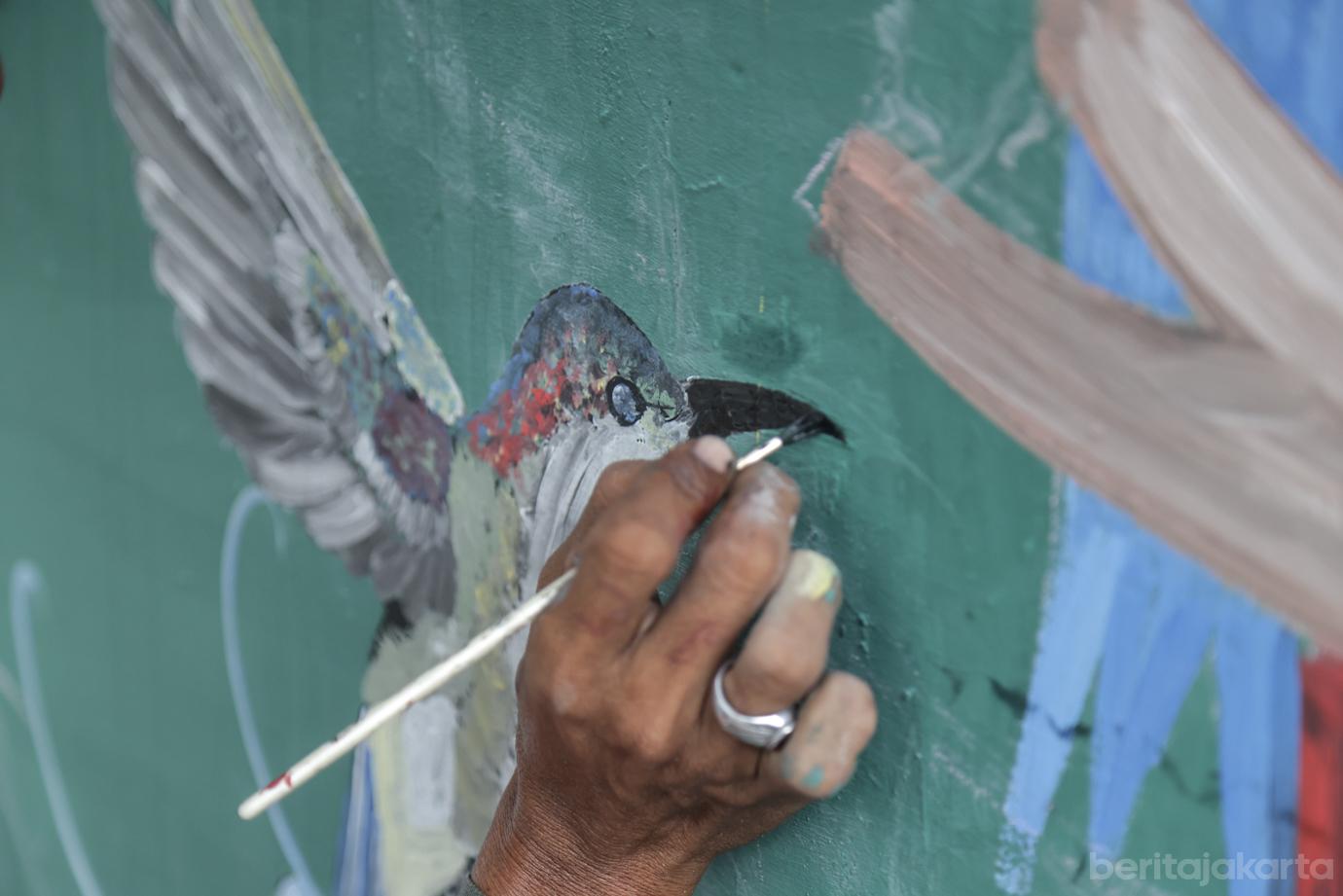 Beautifikasi Kawasan Mangga Besar IX Usung Konsep Pilah Sampah 5
