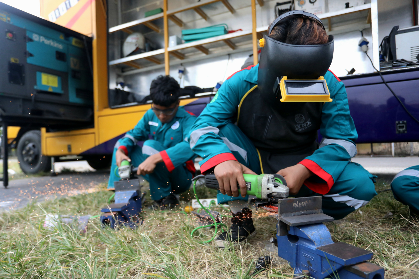 3 10 Warga Cilincing ikut MTU Las Listrik_3.jpg