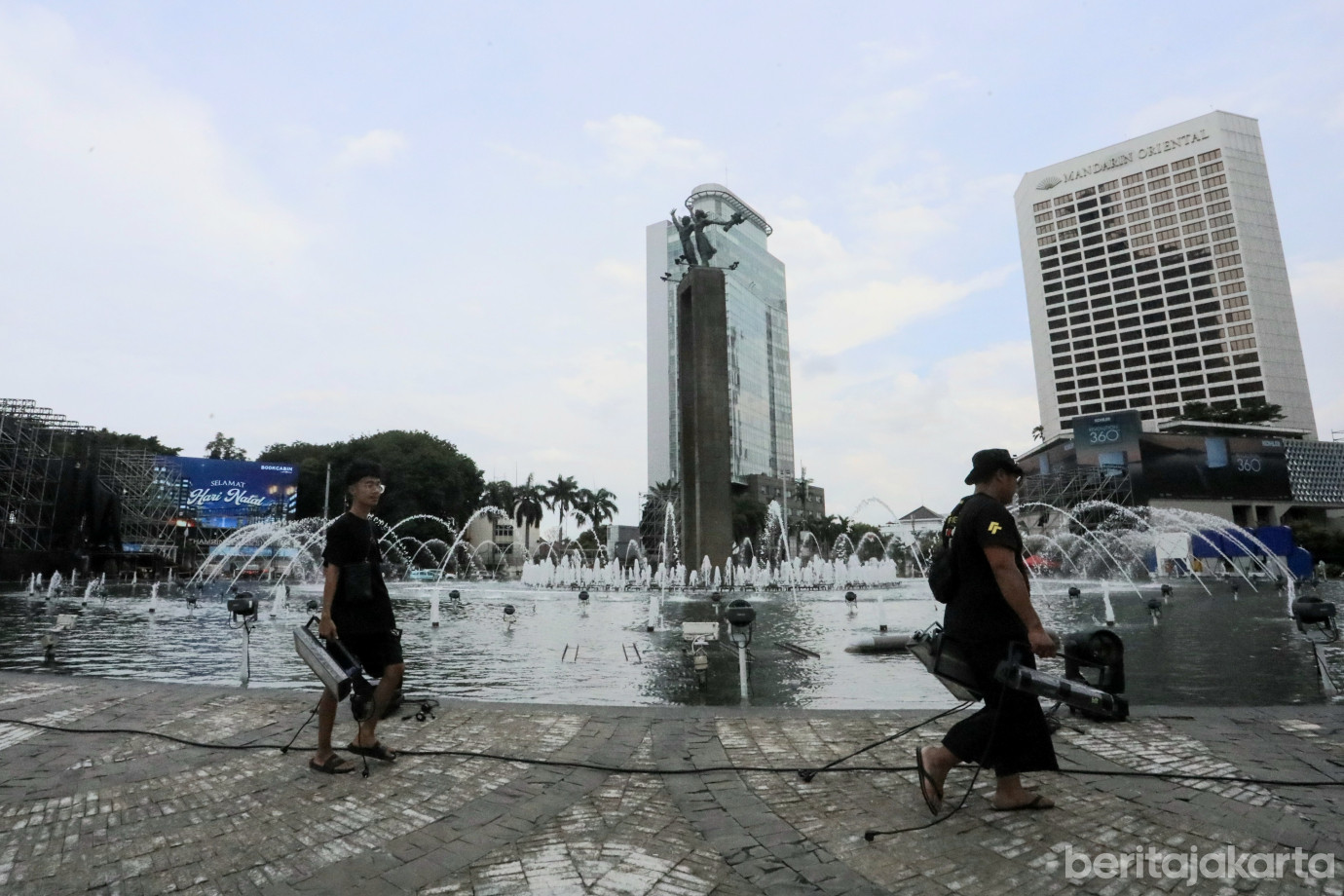 4 Persiapan Panggung Utama Tahun Baru 2026 di Bundaran HI_4.jpg