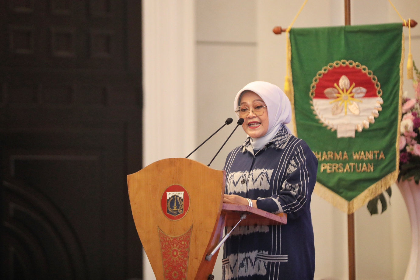 5.Pramono Sampaikan Arahan Pada Acara Halal Bihalal DWP.jpg