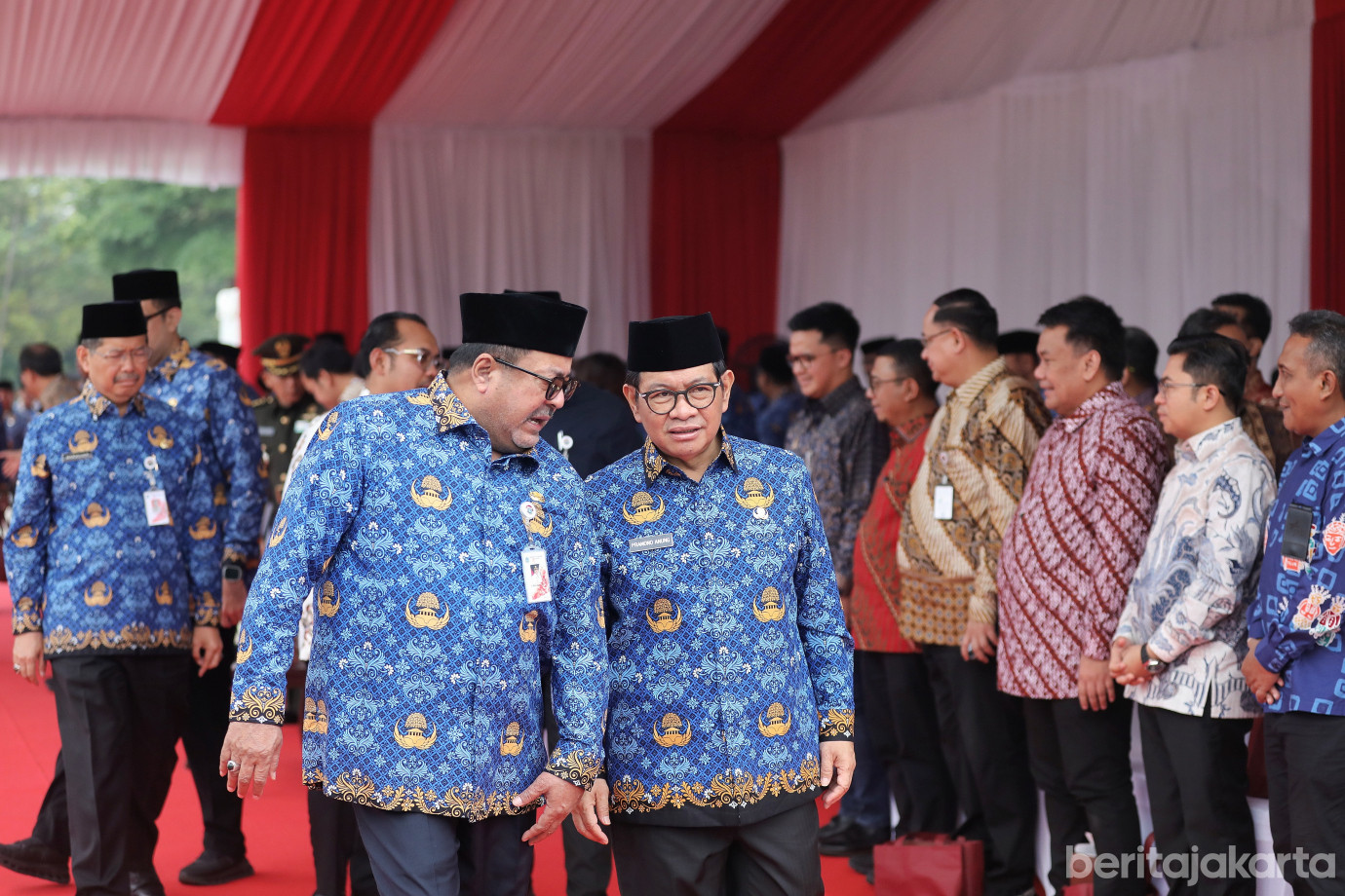 6.Rano Karno Jadi Inspektur Upacara Pada Peringatan Hari Rapat Raksasa IKADA ke-80 tahun 2025.jpg