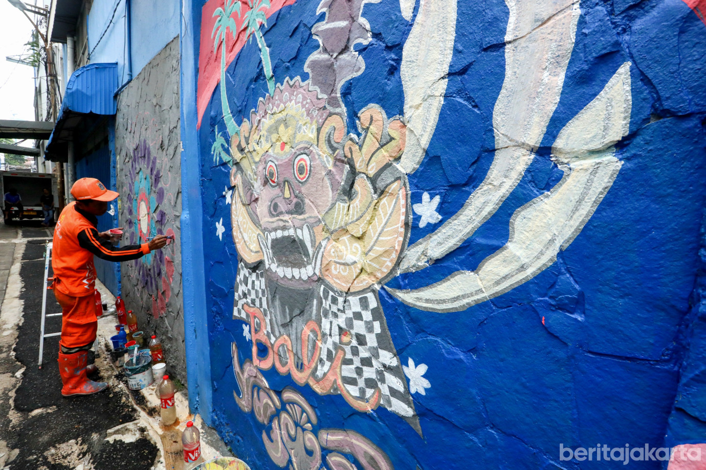 4 PPSU Benhill Percantik Gang dengan Mural Budaya Bali_4.jpg