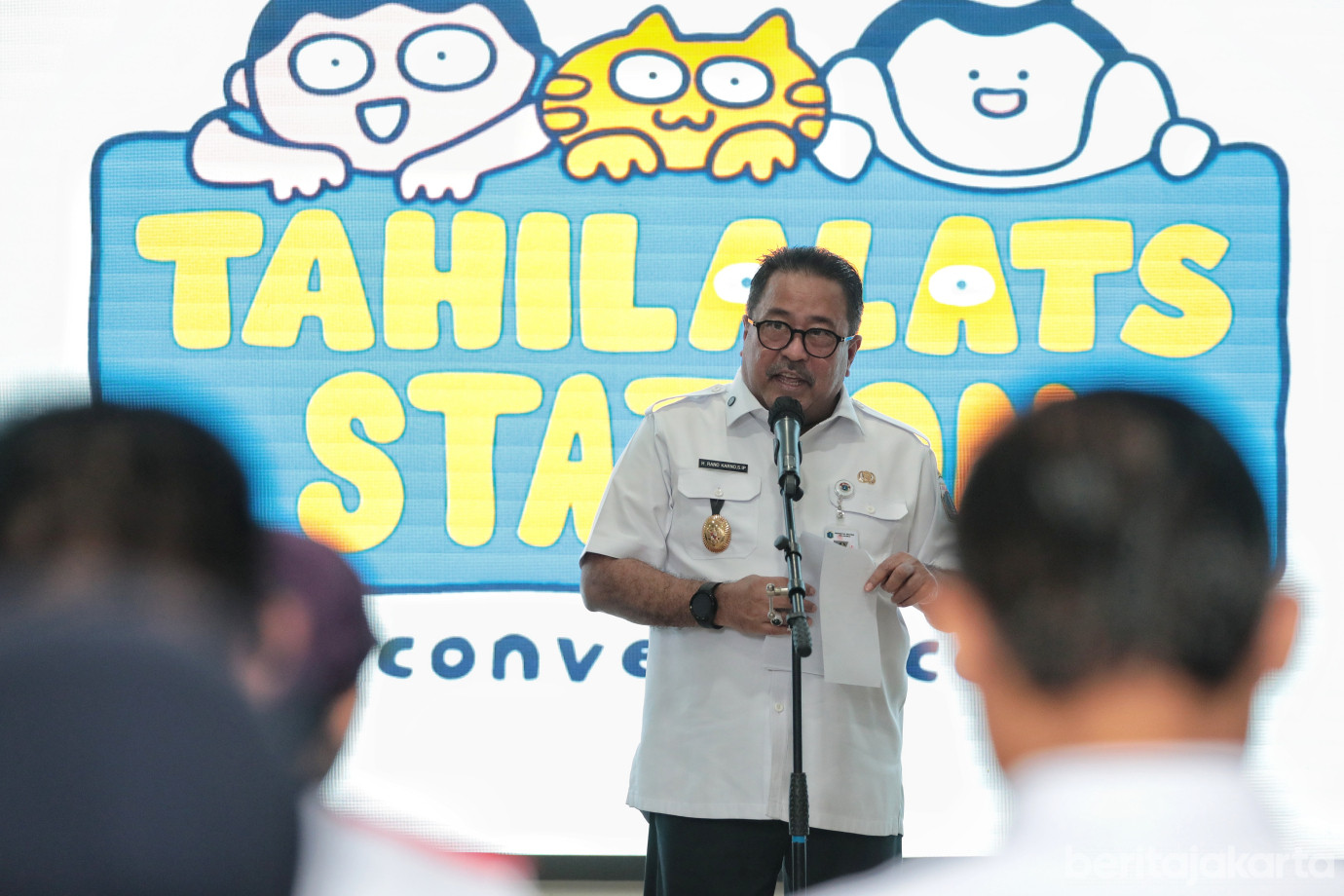 2.Wagub Hadiri Pembukaan Toko Kolaborasi MRT Jakarta dengan Tahilalats.jpg