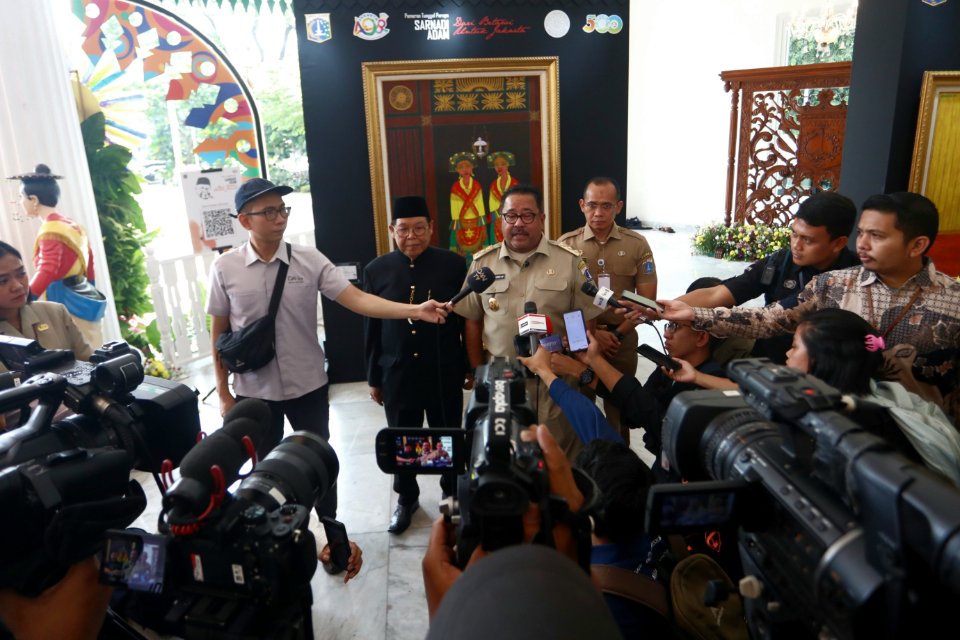 6 Wakil Gubenur Rano Karno Buka Pameran Dari Betawi Untuk Jakarta_6.jpg