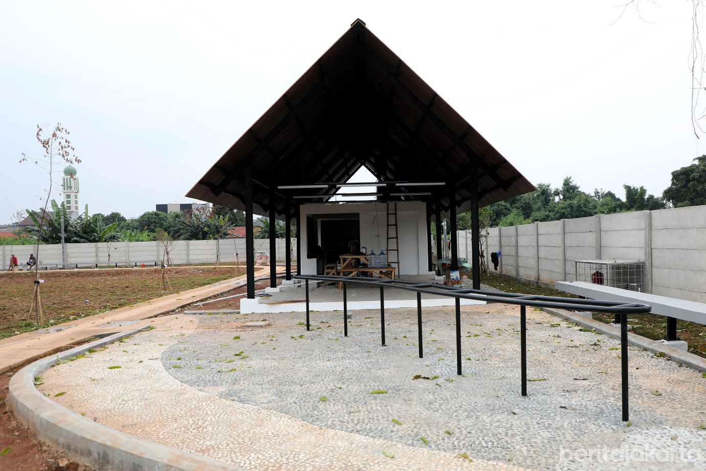 7.Pembangunan Taman Cempaka Putih Bintaro Capai 92 Persen.jpg