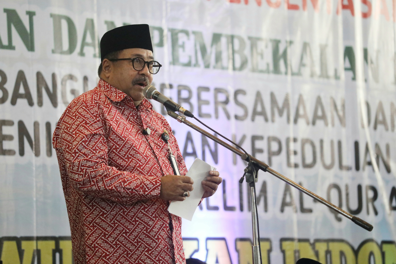 3 wagub Rano Karno Hadiri pembukaan Pelatihan 1000 Mu'allim Al Qur'an_3.jpg