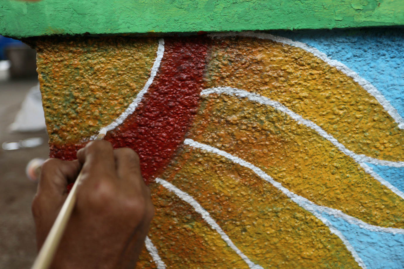 5 PPSU Pondok Kopi Percantik Pot Tanaman di Kolong Fly Over Klender Baru Dengan Mural_5.jpg