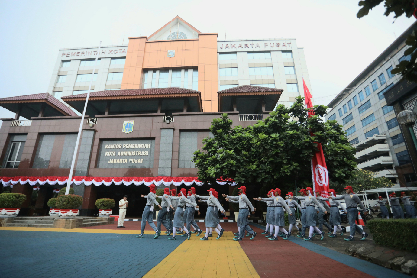 2 44 Calon Paskibraka Jakarta Pusat Jalani Pelatihan Intensif_2.jpg